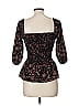 Everly Black 3/4 Sleeve Top Size M - photo 2