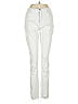 Vervet Metallic Ivory White Jeans Size 28 waist - photo 1