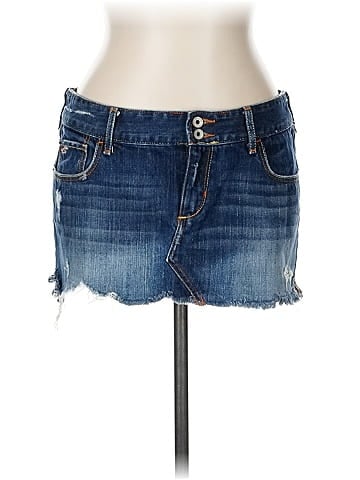 Hollister Denim Skirt (view 1)