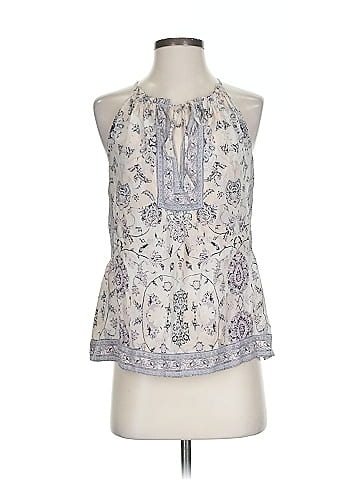 Rebecca Taylor Sleeveless Silk Top (view 1)