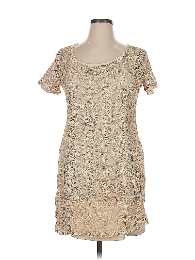 Click to view more detailed imagery on our partner's website Pre-owned Rosegold Casual Dress In Brown