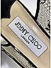 Jimmy Choo 100% Patent Leather Paisley Gray Black Nova Lace Patent Leather Slingback Heels Size EU 39 1/2 - photo 4