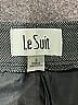 Le Suit 100% Polyester Chevron-herringbone Gray Dress Pants Size 6 - photo 3
