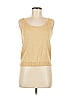 St. John Gold Tan Sweater Vest Size M - photo 1