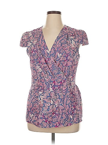 Banana Republic Factory Store Short Sleeve Blouse (view 1)