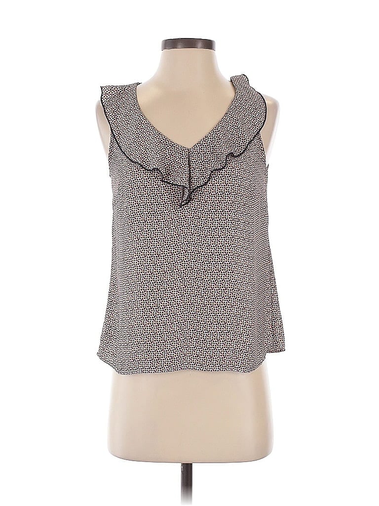 CABI Pre-owned Sleeveless Blouse In Gray