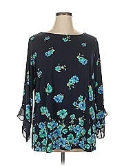 Susan Graver 3/4 Sleeve Blouse