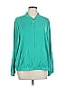 Susan Graver Teal Track Jacket Size L - photo 1