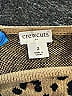 Crewcuts Outlet 100% Cotton Animal Print Gold Pullover Sweater Size 2 - photo 3