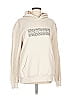 Pull&Bear Ivory Pullover Hoodie Size L - photo 1