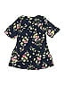 Baby Gap 100% Cotton Floral Blue Dress Size 5 - photo 2