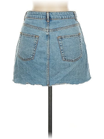 Topshop Denim Skirt (view 2)