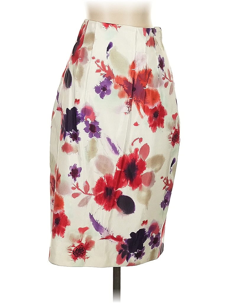 Pre-owned Elie Tahari Formal Skirt In Red