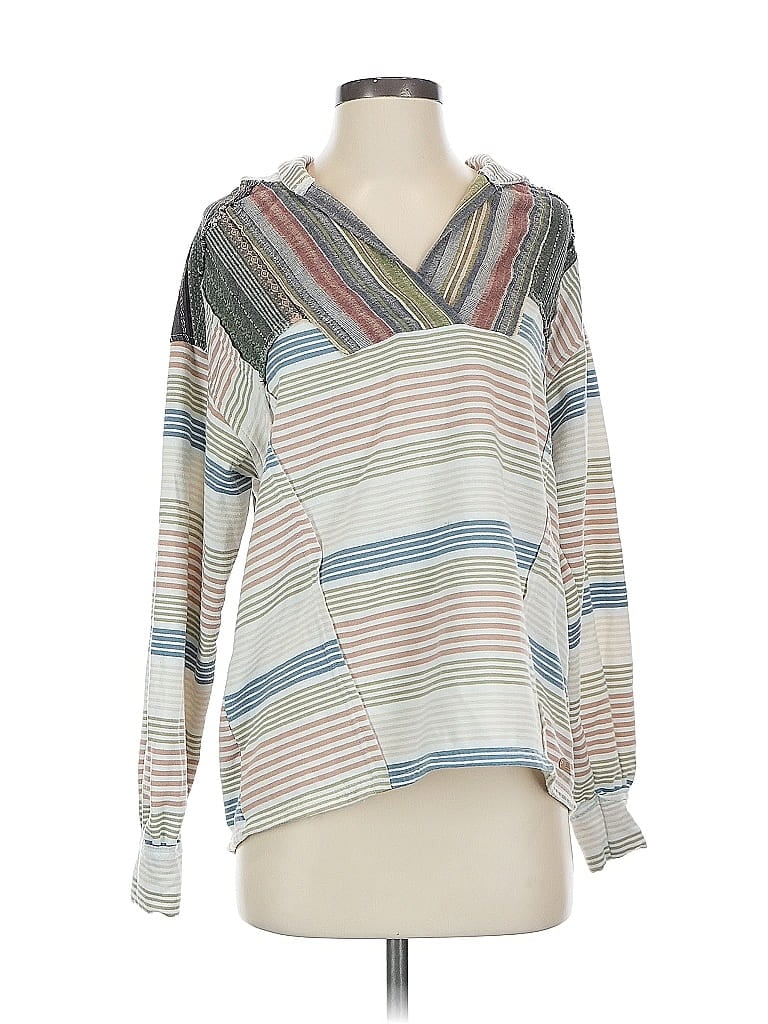 BKE White Long Sleeve T-Shirt Size XS - photo 1