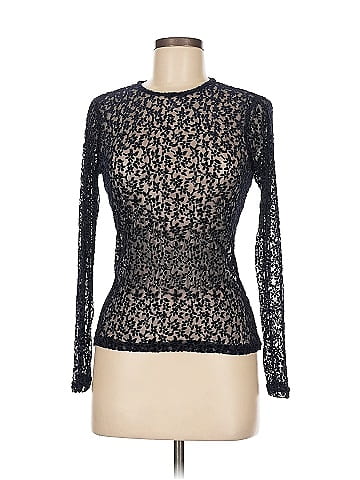 Aqua Long Sleeve Top (view 1)