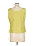 Kasper Yellow Green Sleeveless Top Size 12 - photo 2