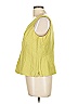 Kasper Yellow Green Sleeveless Top Size 12 - photo 4