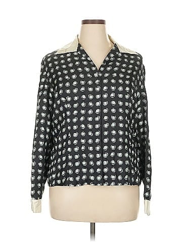 Jones New York Collection 3/4 Sleeve Silk Top (view 1)