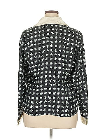 Jones New York Collection 3/4 Sleeve Silk Top (view 2)