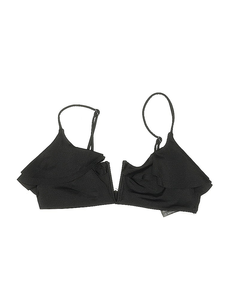 Pre-owned H&m Swimsuit Top Black Swimwear