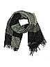 Unbranded Plaid Gray Black Scarf One size - photo 1
