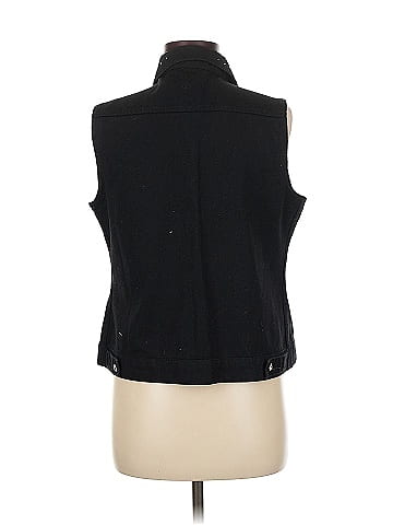CHRISTINE ALEXANDER Denim Vest (view 2)