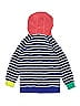 Mini Boden Blue Zip Up Hoodie Size 5 - photo 2
