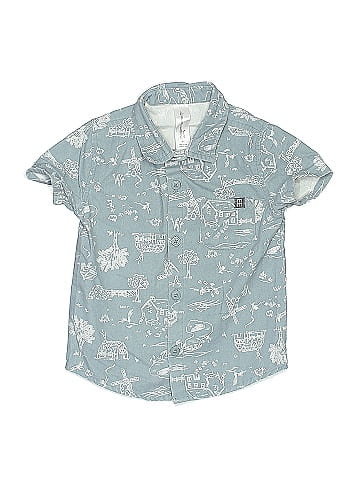 Assorted Brands Short Sleeve Button-Down Shirt (view 1)