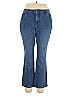 Belle By Kim Gravel Blue Jeans Size 16 - photo 1