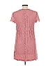 Francesca's 100% Polyester Pink Casual Dress Size L - photo 2