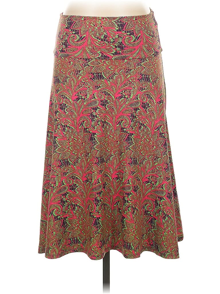 Pre-owned Lularoe Casual Skirt In Brown