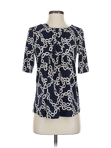 Jacqui-E Short Sleeve Blouse (view 1)