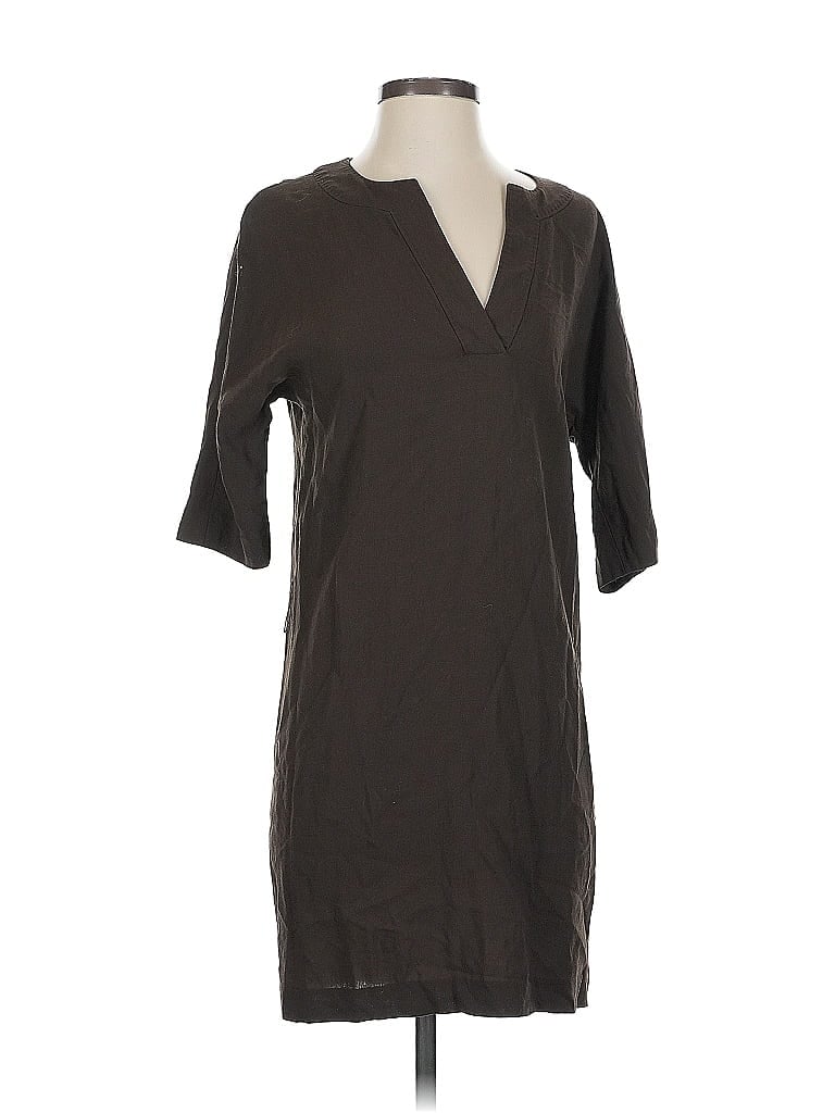 Pre-owned Talbots Casual Dress In Gray