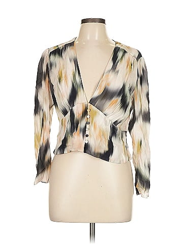 Reiss 3/4 Sleeve Blouse (view 1)