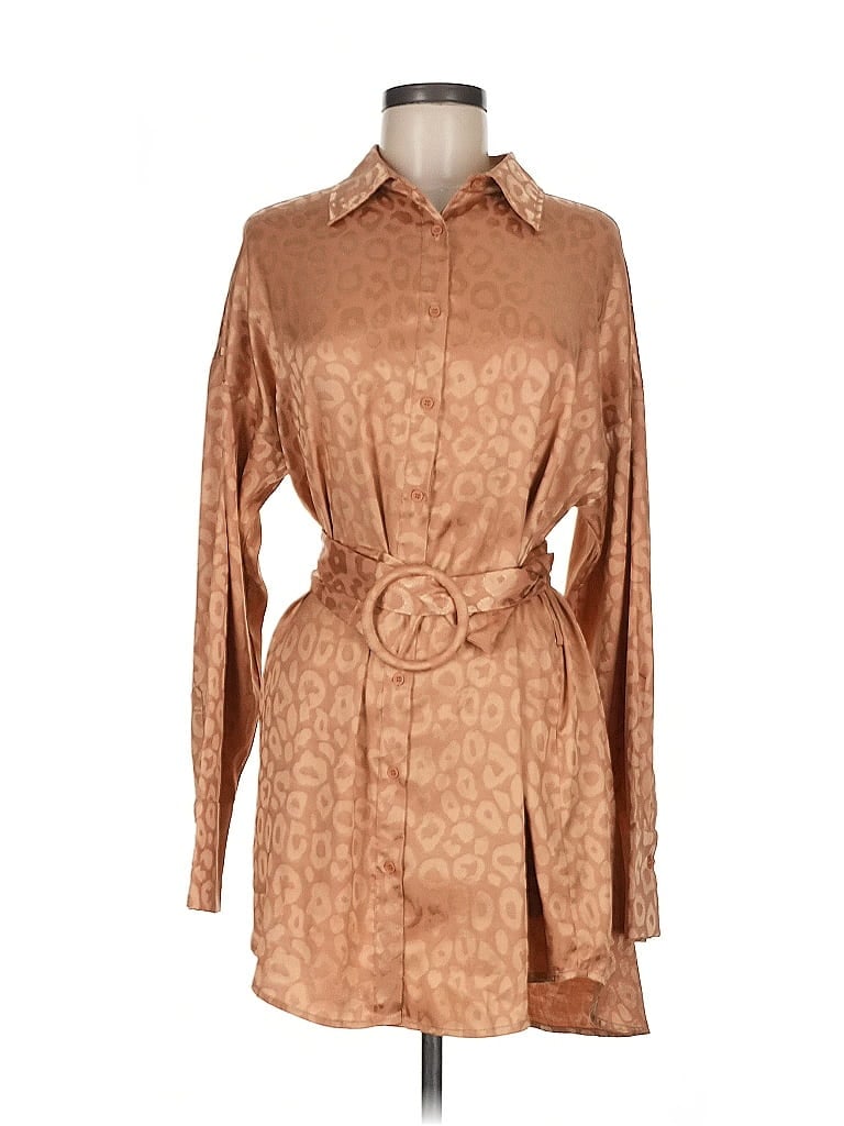 12th Tribe Tan Casual Dress Size M - photo 1
