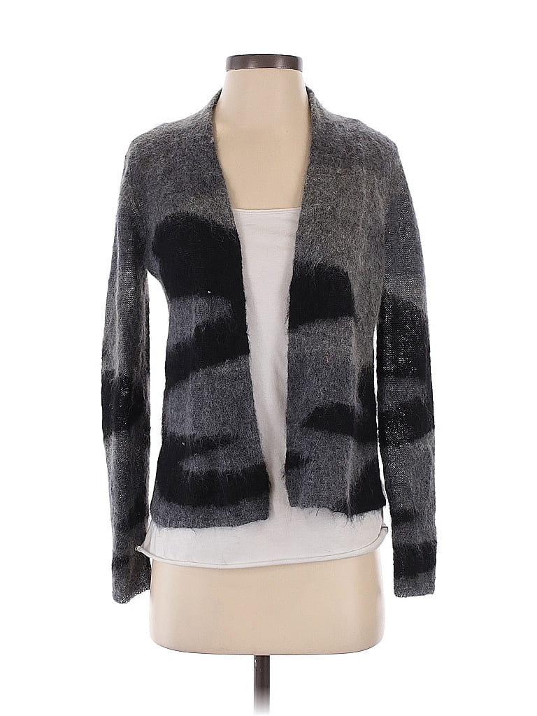 Pre-owned Eileen Fisher Cardigan Sweater In Gray