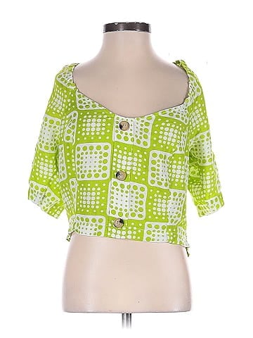Porridge 3/4 Sleeve Blouse (view 1)