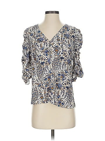 Veronica Beard Short Sleeve Blouse (view 1)