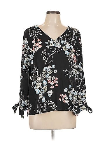 CeCe 3/4 Sleeve Blouse (view 1)
