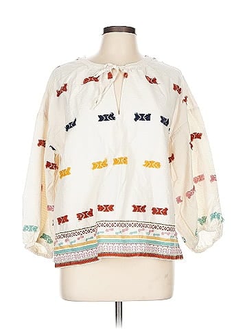 Lou & Grey for LOFT 3/4 Sleeve Blouse (view 1)