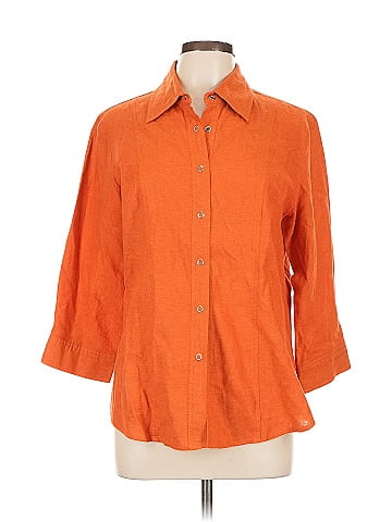 Coldwater Creek 3/4 Sleeve Button-Down Shirt (view 1)