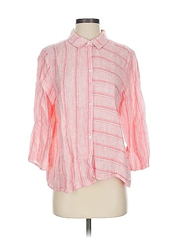 Habitat 3/4 Sleeve Button-Down Shirt (view 1)