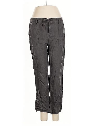 Blue Saks Fifth Avenue Linen Pants (view 1)