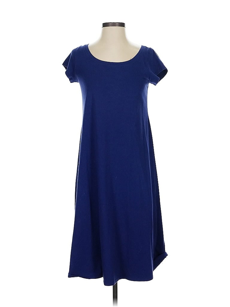 Click to view more detailed imagery on our partner's website Pre-owned Eileen Fisher Casual Dress In Blue