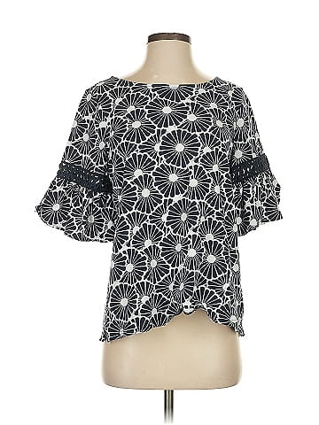 Crown & Ivy Short Sleeve Blouse (view 1)