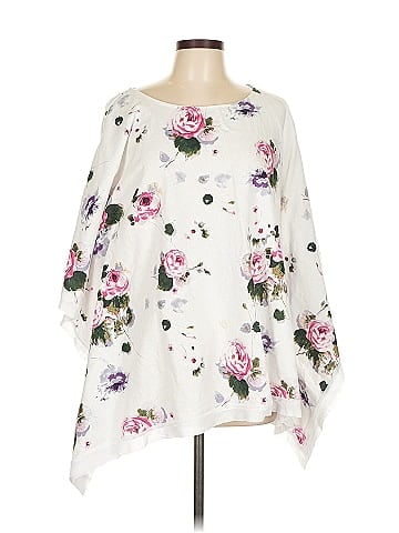 For Cynthia 3/4 Sleeve Blouse (view 1)