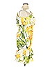 Alexia Admor Tropical Yellow Cocktail Dress Size 14 - photo 3