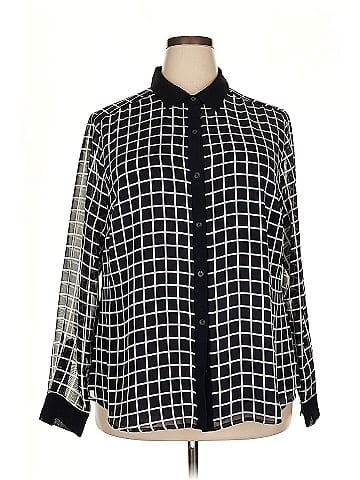 Jones New York Collection Long Sleeve Blouse (view 1)