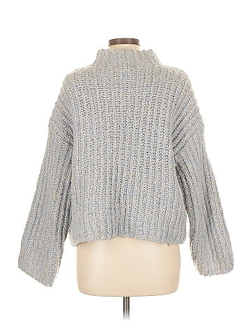 Aqua Pullover Sweater (view 2)