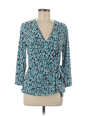 Black Label by Evan Picone 3/4 Sleeve Blouse (view 1)